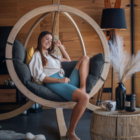 Grafit színű függőszék  - 2