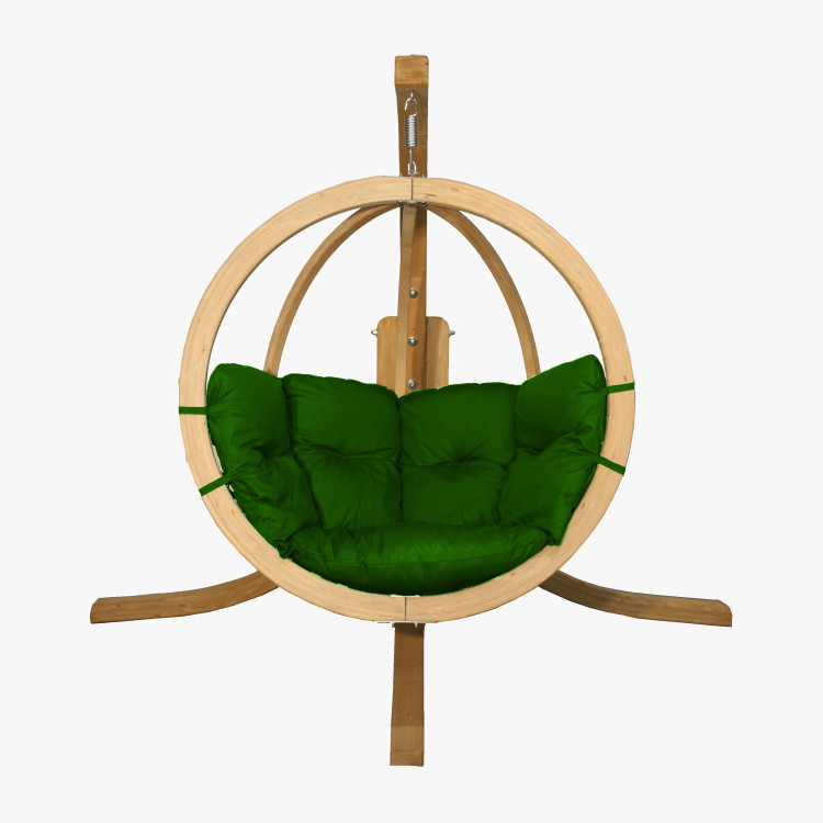 Függőszék állvánnyal, zöld  - 0