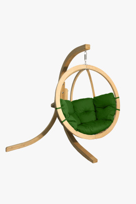 Függőszék állvánnyal, zöld  - 0 2