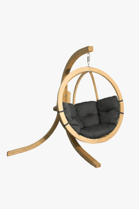 Függőszék állvánnyal, grafit  - 0