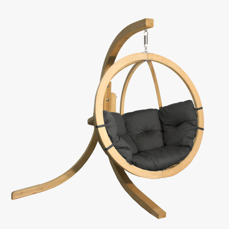 Függőszék állvánnyal, grafit  - 0