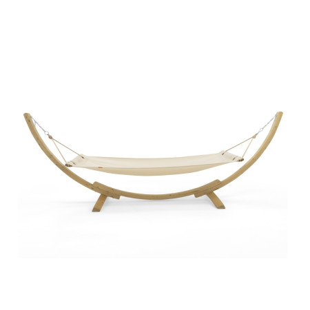 Függőágy állvánnyal, krémszínű  - 3