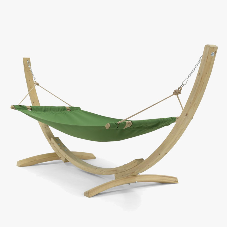 Függőágy állvánnyal, zöld  - 0