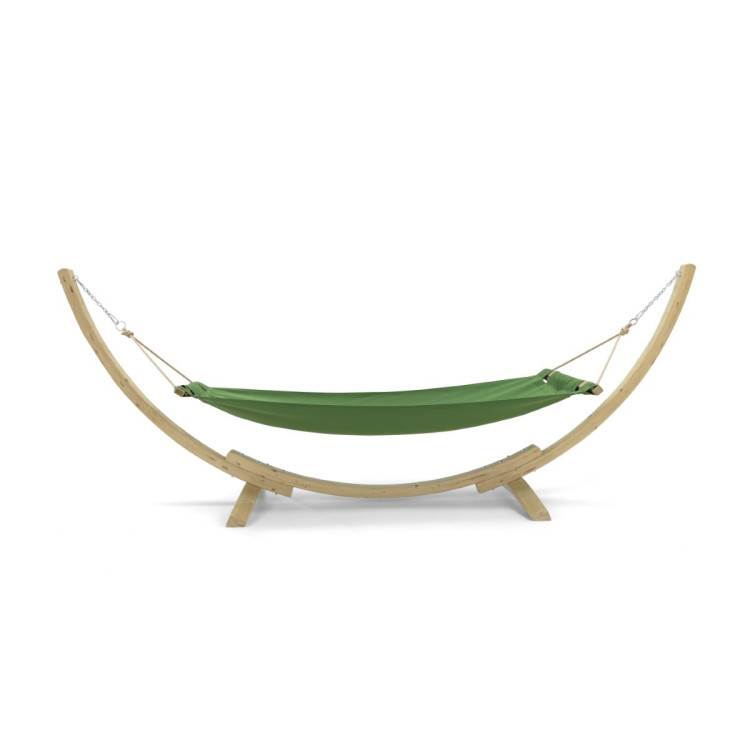 Függőágy állvánnyal, zöld  - 5