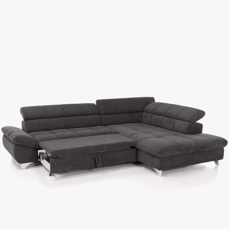 Sarokkanapé alvás funkcióval, jobb sarok  - 3