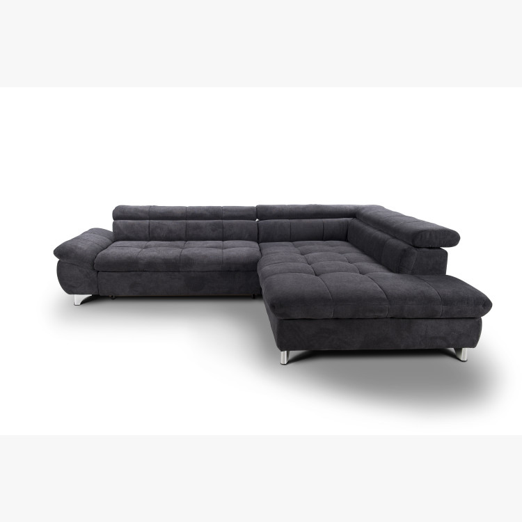 Sarokkanapé alvás funkcióval, jobb sarok  - 4