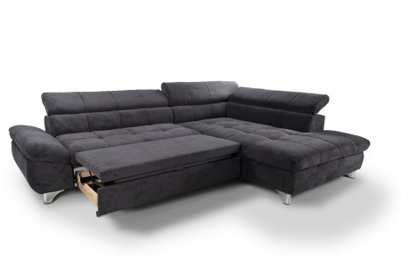 Sarokkanapé alvás funkcióval, jobb sarok  - 5