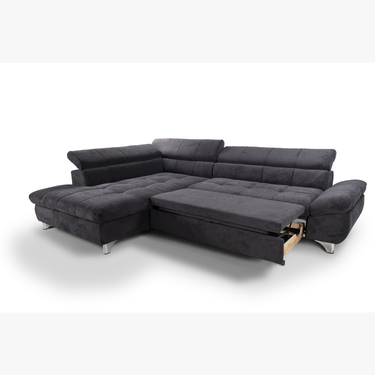 Sarokkanapé alvás funkcióval, bal sarok  - 3