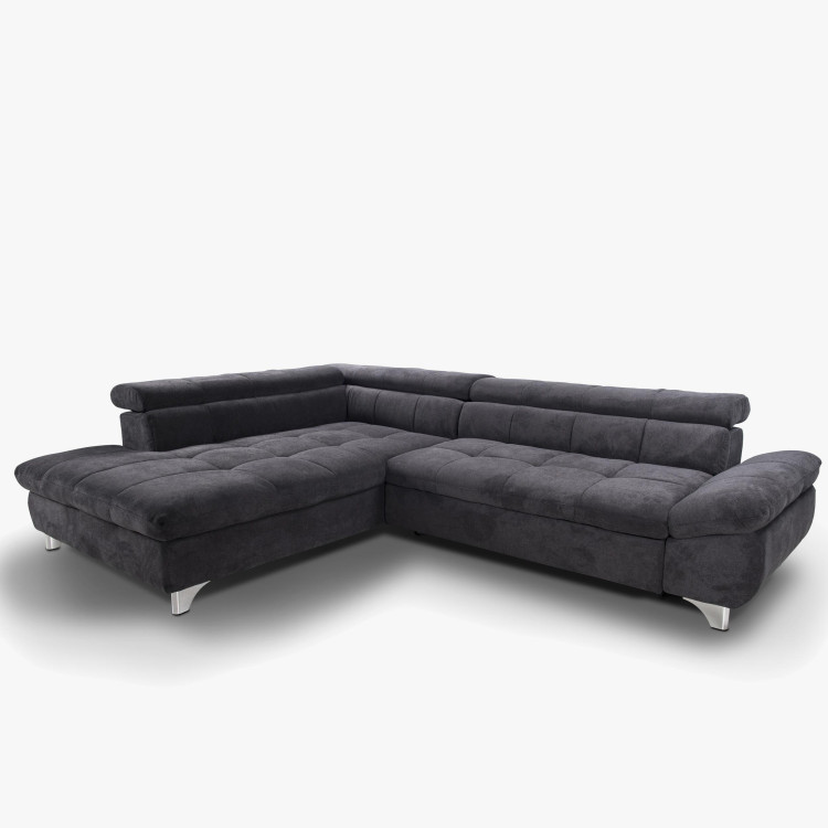 Sarokkanapé alvás funkcióval, bal sarok  - 5