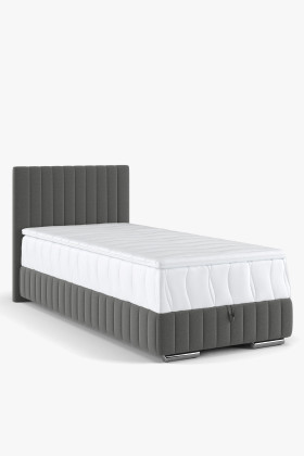 Egyszemélyes ágy matraccal és tárolóhellyel együtt  - 0