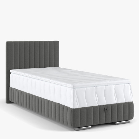 Egyszemélyes ágy matraccal és tárolóhellyel együtt  - 0