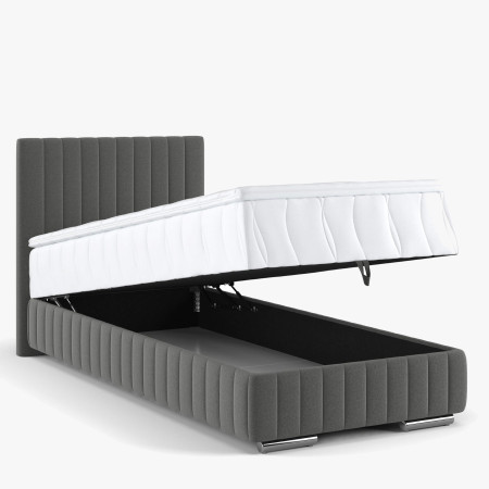 Egyszemélyes ágy matraccal és tárolóhellyel együtt  - 1