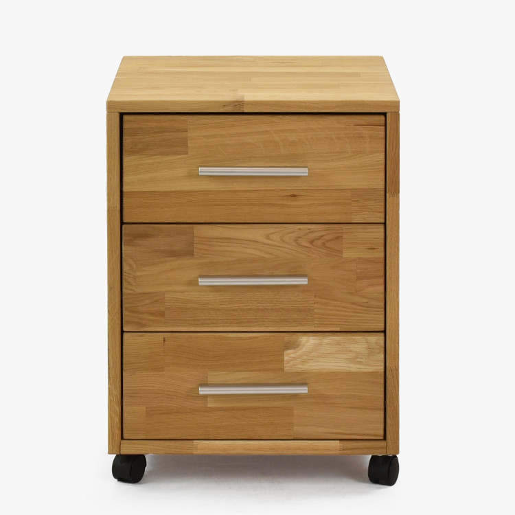 Fa görgős fiókos komód  - 4