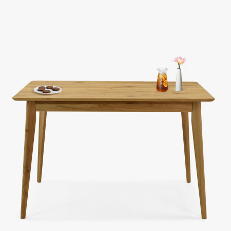 Dub asztal 120 x 80 cm  - 2