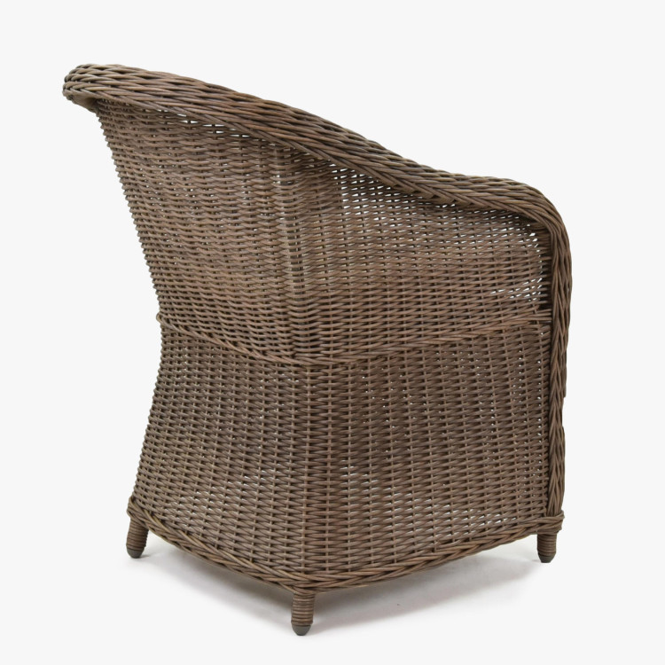 Rattan kerti szék - barna  - 2