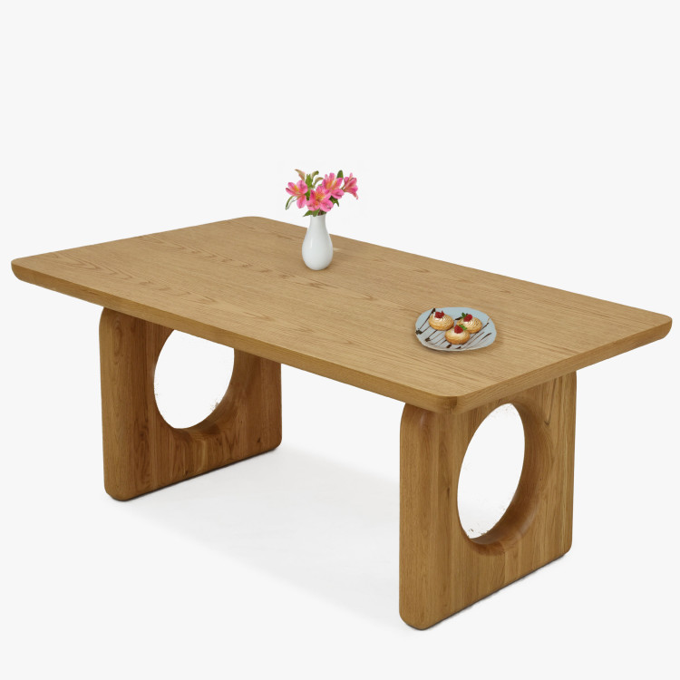 Konferencia dizájnos asztal tölgyfa  - 0