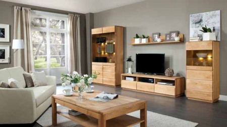 Tölgyfa vitrin nappaliba, Helsinki 50 ON  - 2