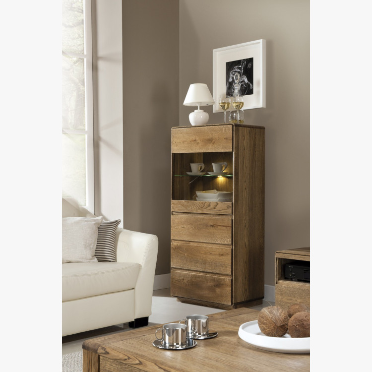 Tölgyfa vitrin nappaliba, Helsinki 50 ON  - 4