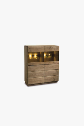 Tölgyfa vitrin típus 48 Helsinki DP  - 0 2