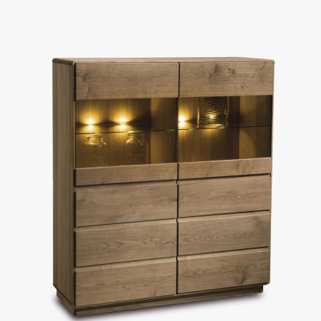 Tölgyfa vitrin típus 48 Helsinki DP  - 7