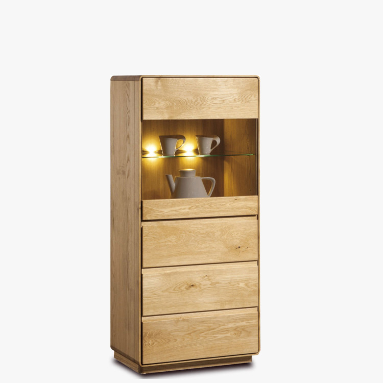 Tölgyfa vitrin a nappaliba, helsinki 51 on  - 0