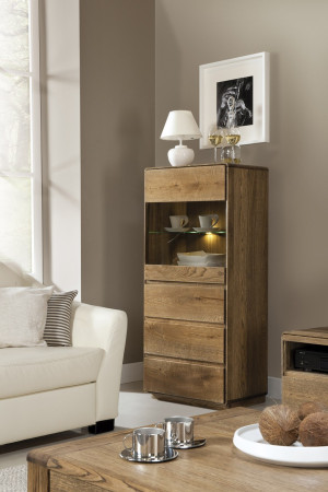 Tölgyfa vitrin a nappaliba, helsinki 51 on  - 4