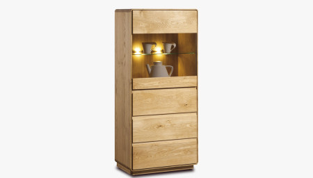 Tölgyfa vitrin a nappaliba, helsinki 51 on  - 5