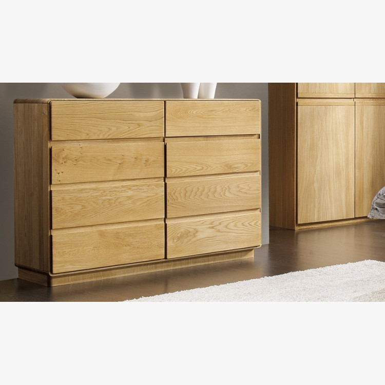 Tölgyfa hálószobai komód, Helsinki 44 ON  - 2