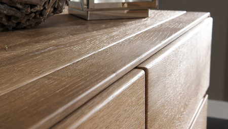 Tölgyfa hálószobai komód, Helsinki 44 ON  - 3