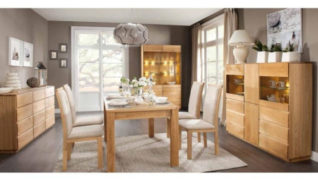 Tölgyfa hálószobai komód, Helsinki 44 ON  - 7