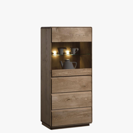 Tölgyfa vitrin nappaliba, Helsinki 50 DP  - 0