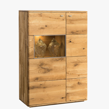 Magas komód egy üvegezett résszel, Texas típus 45  - 0