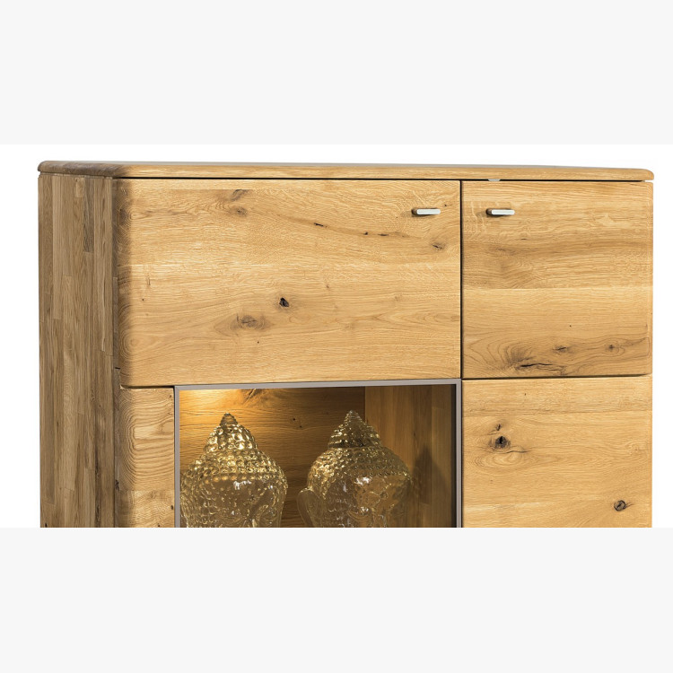 Magas komód egy üvegezett résszel, Texas típus 45  - 3