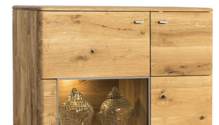 Magas komód egy üvegezett résszel, Texas típus 45  - 3