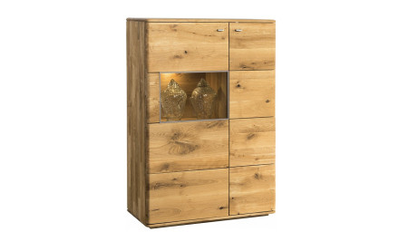 Magas komód egy üvegezett résszel, Texas típus 45  - 11