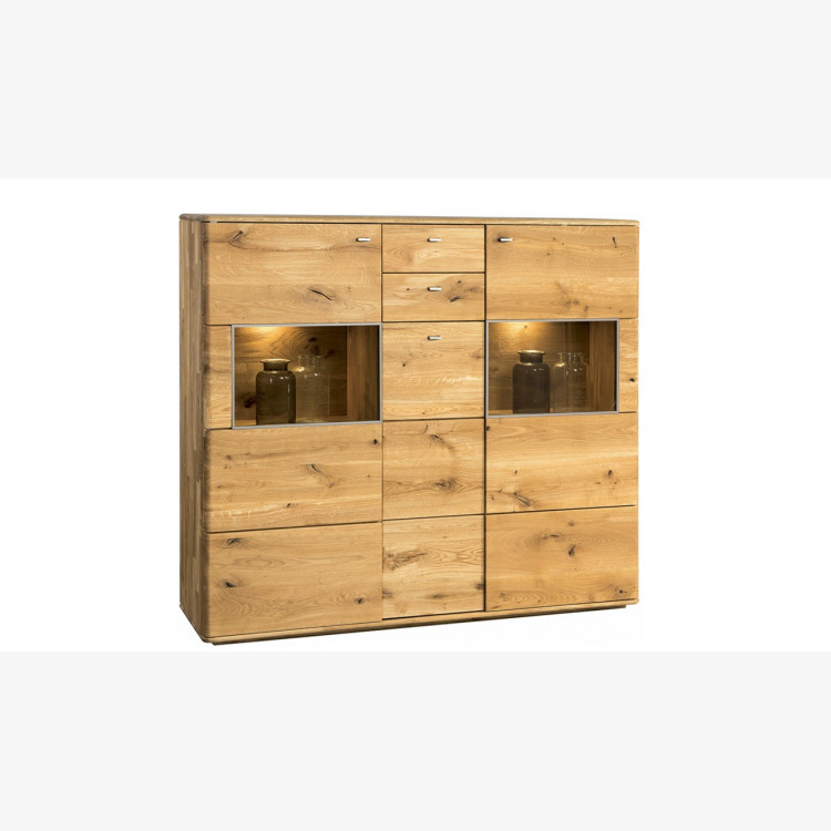 Magas és hosszú komód két üvegezett ablakkal, 47 ON típus  - 1