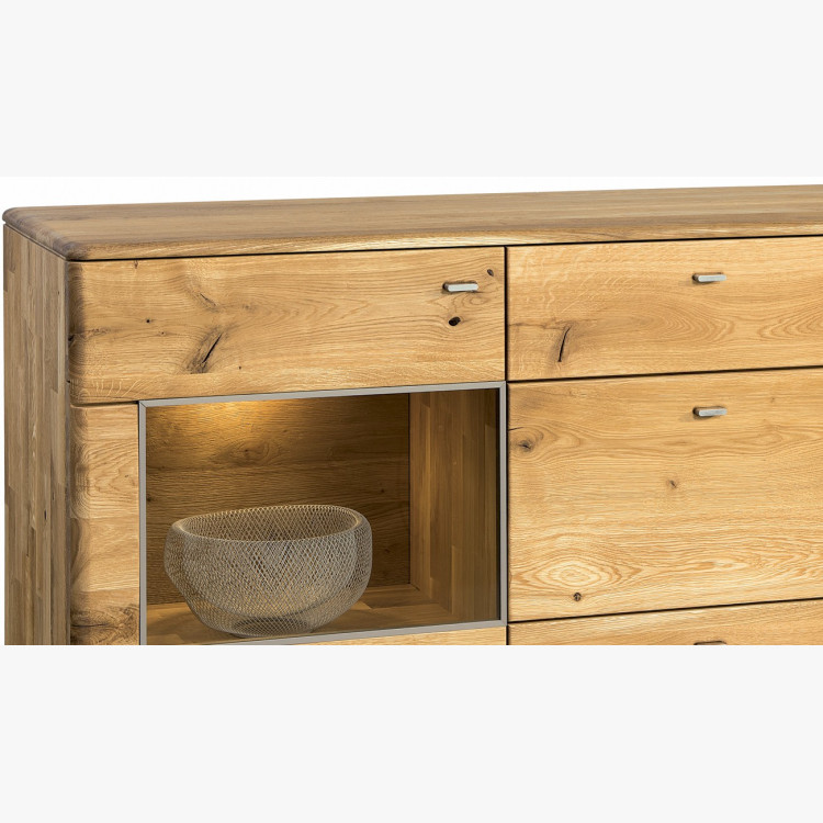 Luxus tölgyfa komód nappaliba, Texas Típus 49 ON  - 2