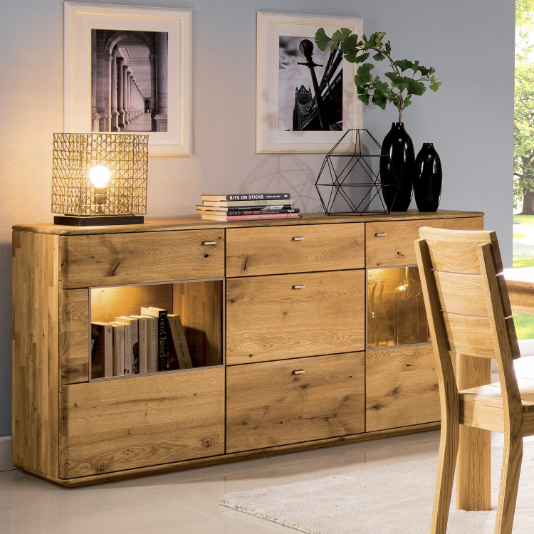 Luxus tölgyfa komód nappaliba, Texas Típus 49 ON  - 14