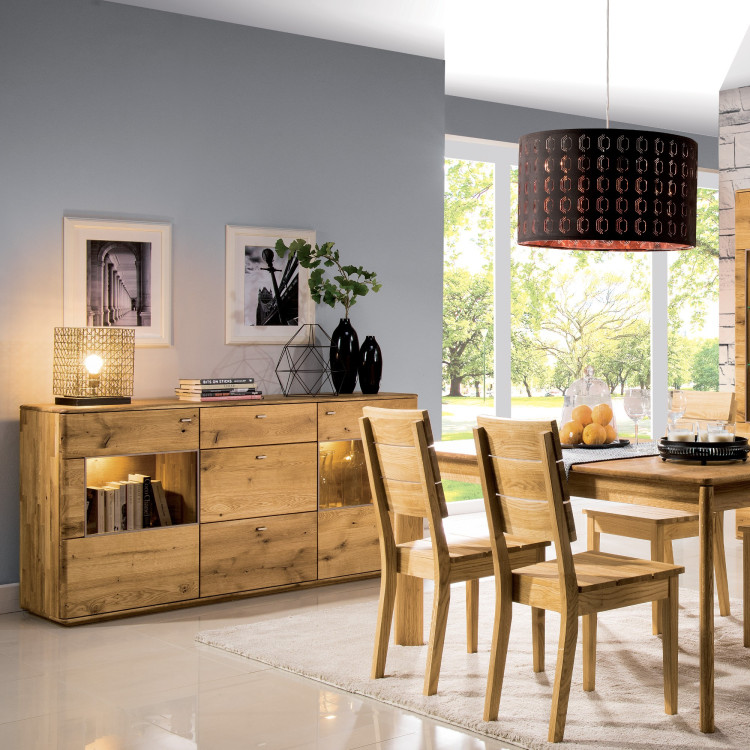 Luxus tölgyfa komód nappaliba, Texas Típus 49 ON  - 15