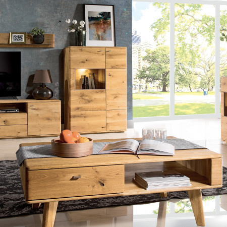 Retro konferencia asztal tölgyfából, Texas típus 67 ON  - 13