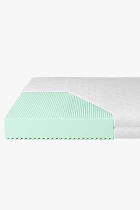 Kétoldalas ortopéd HR hab matrac 140x200 cm, 20 cm magas, avorio színű