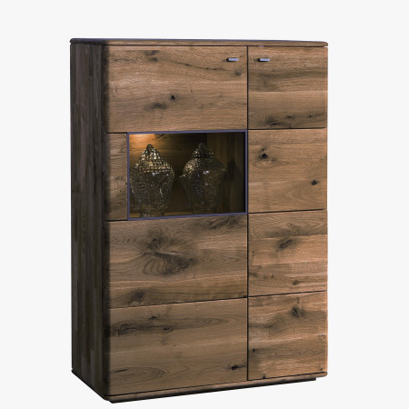 Magas komód egy üveges résszel, Texas TYP 45 DP  - 0