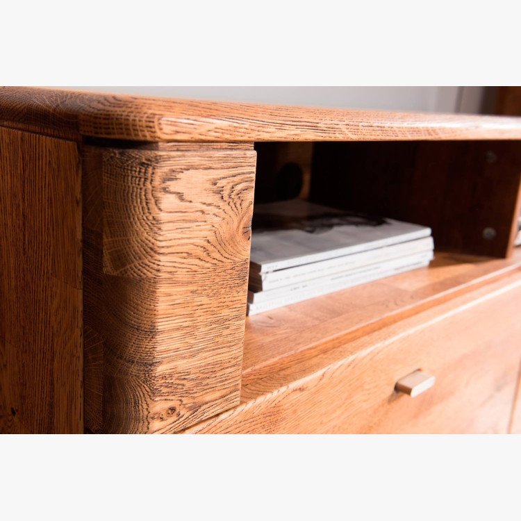 Luxus tölgyfa komód nappaliba, Texas TYP 49 DP  - 5