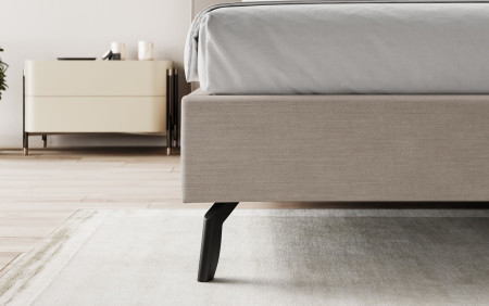 Szövetágy tárolóhellyel 160 x 200 cm  - 4