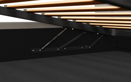 Lábtartós szövetágy 180 x 200 cm  - 1