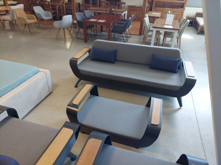 Luxus alumínium kerti ülőgarnitúra  - 2