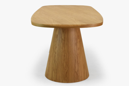 Design asztal tölgy 200 x 100 cm  - 5