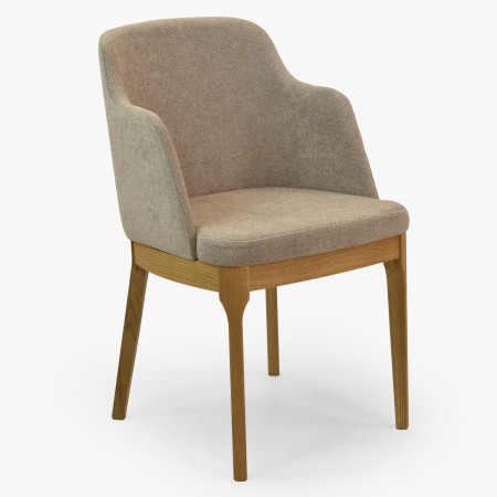 Szürkésbarna tölgyfa szék  - 0