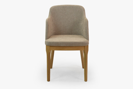 Szürkésbarna tölgyfa szék  - 1