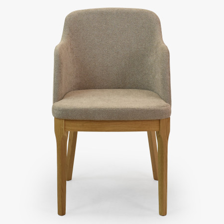 Szürkésbarna tölgyfa szék  - 2